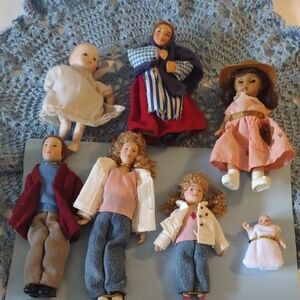 Vintage Miniature Dolls